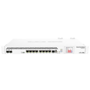 Сетевое оборудование MikroTik CCR1036-8G-2S+EM Cloud Core Router CCR1036-8G-2S+EM with Tilera Tile-Gx36 CPU (36-cores, 1.2Ghz per core), 8GB RAM, 2xSFP+ cage, 8xGbit LAN, RouterOS L6, 1U rackmount case, PSU, LCD panel