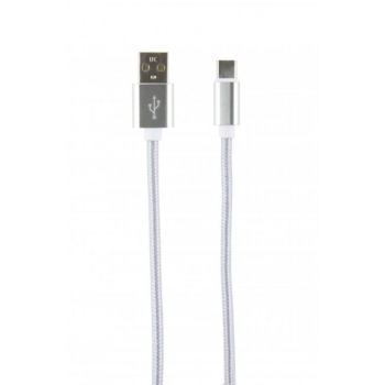 Кабель Redline УТ000014156 USB (m)-USB Type-C (m) 2м серебристый