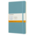 Блокнот Moleskine CLASSIC SOFT QP616B35 Large 130х210мм 192стр. линейка мягкая обложка фиксирующая резинка голубой