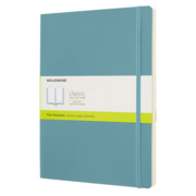 Блокнот Moleskine CLASSIC SOFT QP623B35 XLarge 190х250мм 192стр. нелинованный мягкая обложка голубой