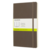 Блокнот Moleskine CLASSIC SOFT QP618P14 Large 130х210мм 192стр. нелинованный мягкая обложка коричневый