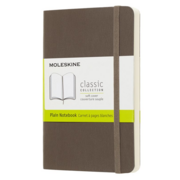 Блокнот Moleskine CLASSIC SOFT QP613P14 Pocket 90x140мм 192стр. нелинованный мягкая обложка коричневый