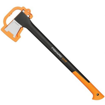 Топор Fiskars X-series Х21 большой черный/оранжевый в комплекте:нож (1025436)