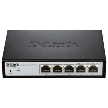 Коммутатор D-Link DGS-1100-05/B1A 5G настраиваемый