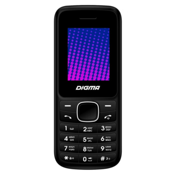Мобильный телефон Digma A170 2G Linx черный/красный моноблок 2Sim 1.77" 128x160 GSM900/1800 FM microSD max16Gb