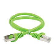 Патч-корд ITK PC02-C5EF-3M FTP RJ-45 вил.-вилка RJ-45 кат.5E 3м зеленый ПВХ (уп.:1шт)