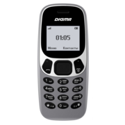 Мобильный телефон Digma Linx A105N 2G 32Mb серый моноблок 1Sim 1.44" 68x96 GSM900/1800