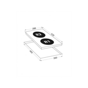 Индукционная варочная поверхность Lex EVI 320 черный