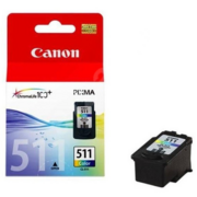 Картридж струйный Canon CLI-511 2972B004 голубой/пурпурный/желтый для Canon PIXMA MP240/MP260/MP480