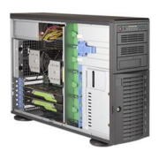 Серверная платформа Supermicro SuperWorkstation SYS-7049A-T (X11DAi-N, CSE-743AC4-1200B-SQ) ( LGA 3647, 16xDDR4 Up to 4TB ECC 3DS LRDIMM, 8x3.5" SATA3, Optional DVD-ROM drive, M.2, 2 NVMe support with opt. cables, 4 PCI-E 3.0 x16, 2 PCI-E 3.0 x8, 2x 1GBas