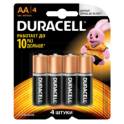 Батарея Duracell Basic CN LR6-4BL MN1500 AA (4шт)