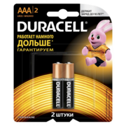 Батарея Duracell Basic CN LR03-2BL MN2400 AAA (2шт)