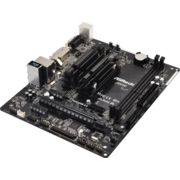 Материнская плата ASROCK J4005 MATX J4005M {PCI-Ex16, 2*DDR4, SATA3, VGA/DVI-D/HDMI, USB3.0, mATX}