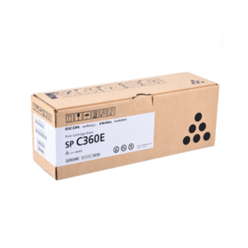 Принт-картридж черный, тип SP C360E (2,5K) Print Cartridge Black SP C360E (2,5K)