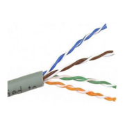 Кабель информационный Lanmaster TWT-5EUTP/100-GY кат.5E UTP 4 пары 24AWG PVC внутренний 100м серый