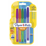 Набор шариковых ручек Paper Mate INKJOY 100 (1956726) индив. пакет с европодвесом (5шт)