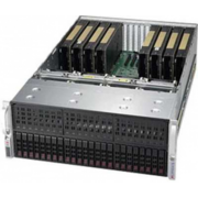 Серверная платформа Supermicro GPU SERVER SYS-4029GP-TRT2 (X11DPG-OT, 418GTS-R3200) ( LGA 3647, 24xDDR4 Up to 6TB ECC 3DS LRDIMM, 24x2.5", 11 PCI-E 3.0 x16 (FHFL) slots, 1 PCI-E 3.0 x8 (FHFL) slots, 2x 10GBase-T LAN ports via Intel C622, 2000W Redundant P