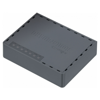 Маршрутизатор Маршрутизатор/ hEX S 5x Gigabit Ethernet, SFP, Dual Core 880MHz CPU, 256MB RAM, USB, microSD, RouterOS L4, IPsec hardware encryption support and The Dude server package