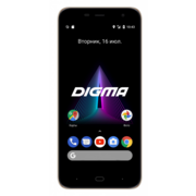 Смартфон Digma Base 4G Linx 8Gb 1Gb золотистый моноблок 3G 4G 2Sim 5.34" 480x960 Android 8.1 8Mpix 802.11 a/b/g/n GPS GSM900/1800 GSM1900 TouchSc MP3 FM microSD max64Gb