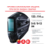 Маска сварщика Fubag IQ 5-13N M филь.:хамел. см.экр.100x67мм черный (38099)