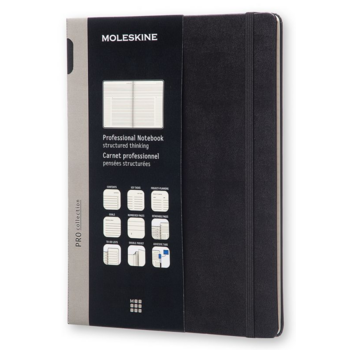 Блокнот Moleskine PROFESSIONAL PROPFNTB4HBK XLarge 190х250мм 192стр. твердая обложка черный