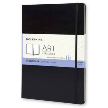 Блокнот для рисования Moleskine ART SKETCHBOOK ARTBF832 A4 96стр. твердая обложка черный