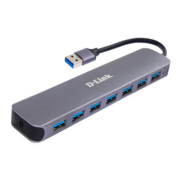 DUB-1370/B2A (B1A) Концентратор с 7 портами USB 3.0 (1 порт с поддержкой режима быстрой зарядки) (452260) (465406)