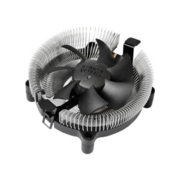 Кулер для процессора Кулер для процессора/ CPU Cooler PCCooler E80 (65W, 3-pin, 42mm, Al/Cu, -mm, 1x80mm, 29.61CFM, 22dBA, 2000RPM, S: 1851/1700/1200/115X, AM5/AM4, silver, black)