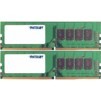 Модуль памяти PATRIOT Signature Line DDR4 Общий объём памяти 16Гб Module capacity 8Гб Количество 2 2666 МГц Множитель частоты шины 19 1.2 В PSD416G2666K