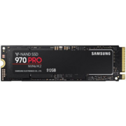 Твердотельный накопитель Samsung SSD 512GB 970 PRO, V-NAND 2-bit MLC, Phoenix, M.2 (2280) PCIe Gen 3.0 x4, NVMe 1.3, R3500/W2700, IOPs 500 000