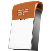 Флеш Диск Silicon Power 64Gb J35 SP064GBUF3J35V1E USB3.1 серебристый/коричневый