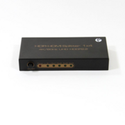 Разветвитель Разветвитель/ Разветвитель VCOM DD424 HDMI(19F)-4xHDMI(19F) v2.0 4K, черный