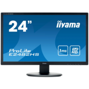 Монитор Iiyama 24" ProLite E2482HS-B1 черный TN+film LED 2ms 16:9 DVI HDMI M/M матовая 1000:1 250cd 170гр/160гр 1920x1080 D-Sub FHD 3.4кг