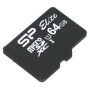 Карта памяти Micro SecureDigital 64Gb Silicon Power SP064GBSTXBU1V10 {MicroSDXC Class 10 UHS-I}