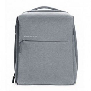 Рюкзак для ноутбука 15" Xiaomi Mi City Backpack светло-серый полиэстер/нейлон (ZJB4066GL)