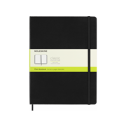 Блокнот Moleskine CLASSIC QP092 XLarge 190х250мм 192стр. нелинованный твердая обложка черный