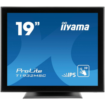 Монитор Iiyama 19" T1932MSC-B5X черный IPS LED 14ms 5:4 HDMI M/M матовая 1000:1 250cd 178гр/178гр 1280x1024 D-Sub DisplayPort HD READY USB Touch 6.9кг