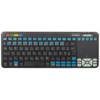 Клавиатура Thomson ROC3506 Sony черный USB slim Multimedia Touch