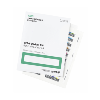 Наклейка HPE Q2015A LTO-8 Ultrium RW Bar Code Label Pack