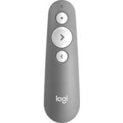 Презентер Logitech R500 Mid Gray [910-005387] серый, Bluetooth+2.4 GHz, USB-ресивер , 3 программируемых кнопки, лазерная указка