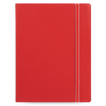 Тетрадь Filofax CLASSIC BRIGHT 115008 A5 PU 56л линейка съемные листы спираль двойная красный