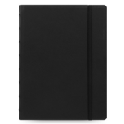 Тетрадь Filofax CLASSIC BRIGHT 115007 A5 PU 56л линейка твердая обложка съемные листы спираль двойная черный