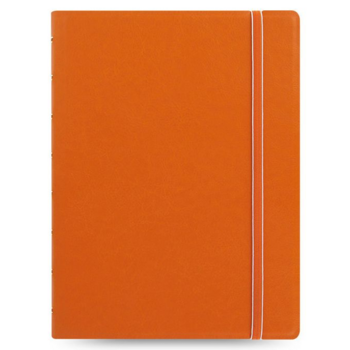 Тетрадь Filofax CLASSIC BRIGHT 115010 A5 PU 56л линейка съемные листы спираль двойная оранжевый