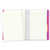 Тетрадь Filofax CLASSIC BRIGHT 115026 A4 PU 56л линейка съемные листы спираль двойная фуксия