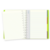 Тетрадь Filofax CLASSIC BRIGHT 115028 A4 PU 56л линейка съемные листы спираль двойная салатовый