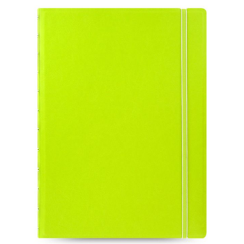 Тетрадь Filofax CLASSIC BRIGHT 115028 A4 PU 56л линейка съемные листы спираль двойная салатовый