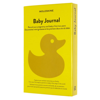 Блокнот Moleskine PASSION BABY PASBABY Large 130х210мм 400стр. подар.кор. желтый