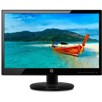 Монитор HP 18.5" 19k черный TN 5ms 16:9 глянцевая 200cd 90гр/65гр 1366x768 D-Sub 2.36кг