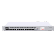 Маршрутизатор MikroTik Cloud Core Router 1036-12G-4S with Tilera Tile-Gx36 CPU (36-cores, 1.2Ghz per core), 4GB RAM, 4xSFP cage, 12xGbit LAN, RouterOS L6, 1U rackmount case, Dual PSU, LCD panel, r2 version