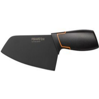 Нож кухонный Fiskars Edge (1003097) стальной сантоку лезв.170мм прямая заточка черный/оранжевый